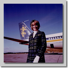 Pauline with a 707 back drop